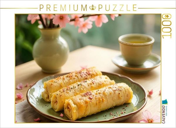 CALVENDO Puzzle Tamagoyaki - Japanische Perfektion | 1000 Teile Lege-Größe 64x48cm Foto-Puzzle für glückliche Stunden