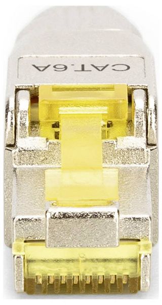 Produktbild: Digitus DN-93638 RJ45-Einbaumodul Modul-Steckgesicht CAT 6a 1St.