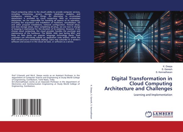 Produktbild: Digital Transformation in Cloud Computing Architecture and Challenges