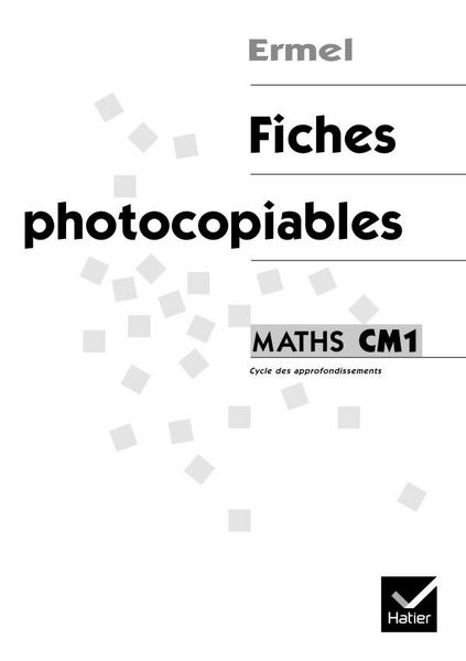 Produktbild: Ermel - Fiches Photocopiables Cm1