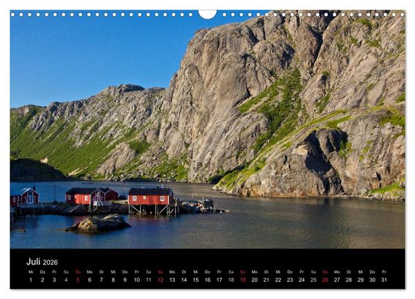 Produktbild: Norwegen - Faszination des Nordens (Wandkalender 2026 DIN A3 quer), CALVENDO Monatskalender
