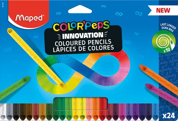 Produktbild: Maped Buntstifte Color'Peps Infinty 24 St&uuml;ck