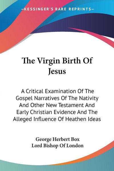 Produktbild: The Virgin Birth Of Jesus