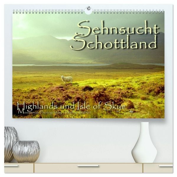 Produktbild: Sehnsucht Schottland (hochwertiger Premium Wandkalender 2027 DIN A2 quer), Kunstdruck in Hochglanz