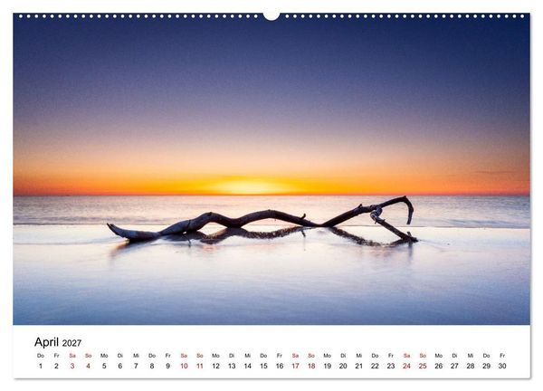 Produktbild: Naturwelten in Deutschland - Von Norden bis S&uuml;den (hochwertiger Premium Wandkalender 2027 DIN A2 quer), Kunstdruck in Hochglanz