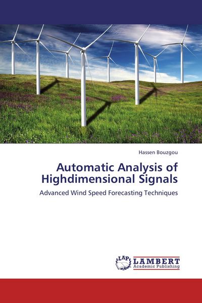 Produktbild: Automatic Analysis of Highdimensional Signals
