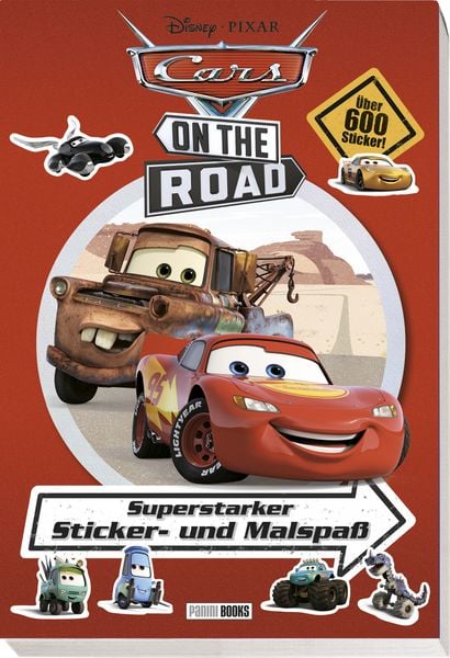 Produktbild: Disney PIXAR Cars On The Road: Superstarker Sticker- und Malspa&szlig;