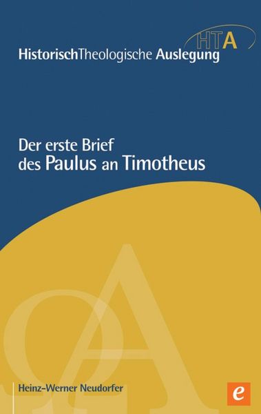 Produktbild: Der erste Brief des Paulus an Timotheus