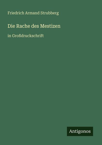Produktbild: Die Rache des Mestizen