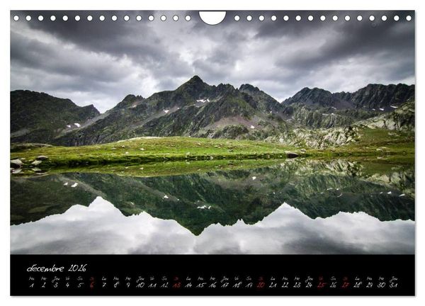 Produktbild: Miroirs des Pyr&eacute;n&eacute;es Catalanes (Calendrier mural 2026 DIN A4 vertical), CALVENDO calendrier mensuel