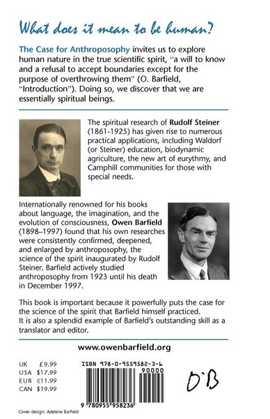 Produktbild: The Case for Anthroposophy
