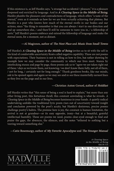 Produktbild: A Clearing Space in the Middle of Being