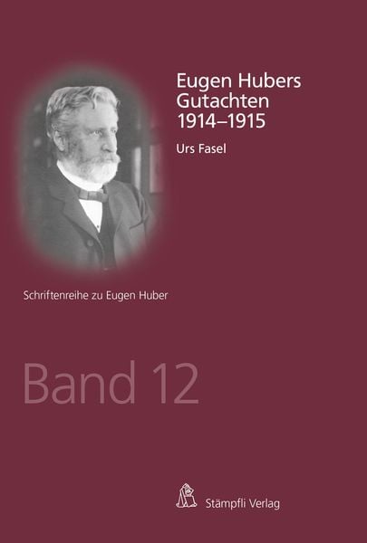 Produktbild: Eugen Hubers Gutachten 1914-1915