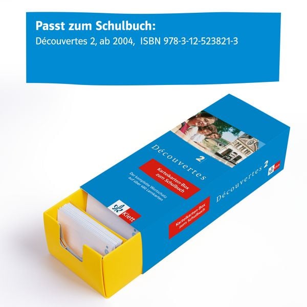 Produktbild: D&eacute;couvertes 2 - Vokabel-Lernbox zum Sch&uuml;lerbuch