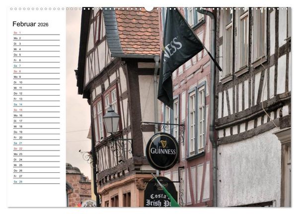 Produktbild: Herrliches Hessen - B&uuml;dingen (hochwertiger Premium Wandkalender 2026 DIN A2 quer), Kunstdruck in Hochglanz