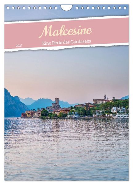 Produktbild: Malcesine - Eine Perle des Gardasees (Wandkalender 2027 DIN A4 hoch), CALVENDO Monatskalender