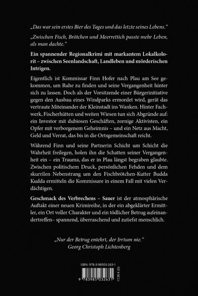 Produktbild: Geschmack des Verbrechens
