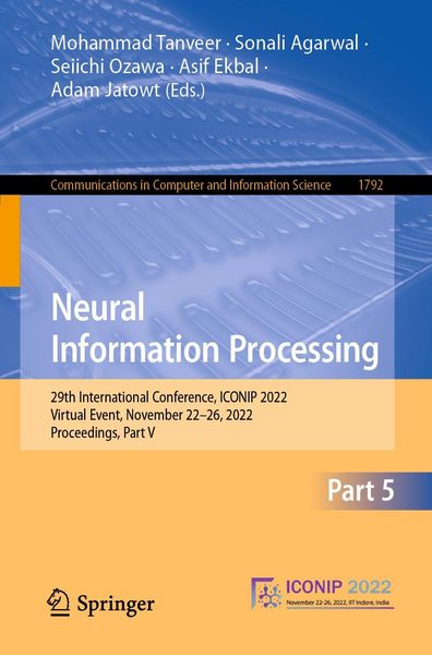 Produktbild: Neural Information Processing