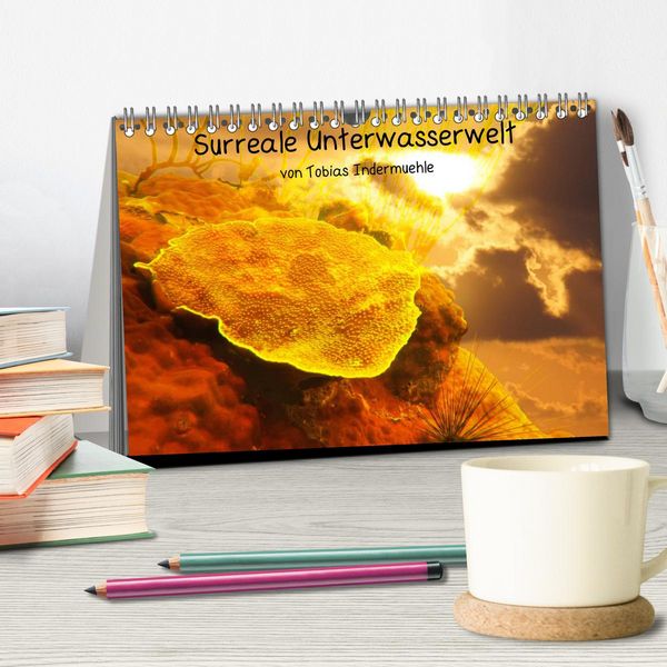 Produktbild: Surreale Unterwasserwelt (Tischkalender 2026 DIN A5 quer), CALVENDO Monatskalender