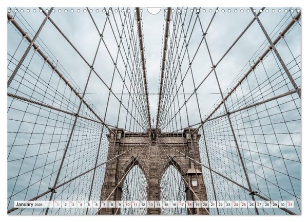 Produktbild: New York City Perspectives (Wall Calendar 2026 DIN A3 landscape), CALVENDO 12 Month Wall Calendar