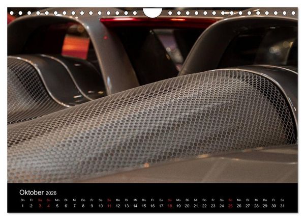 Produktbild: Heiligs Blechle - Porsche-Ikonen im Detail (Wandkalender 2026 DIN A4 quer), CALVENDO Monatskalender