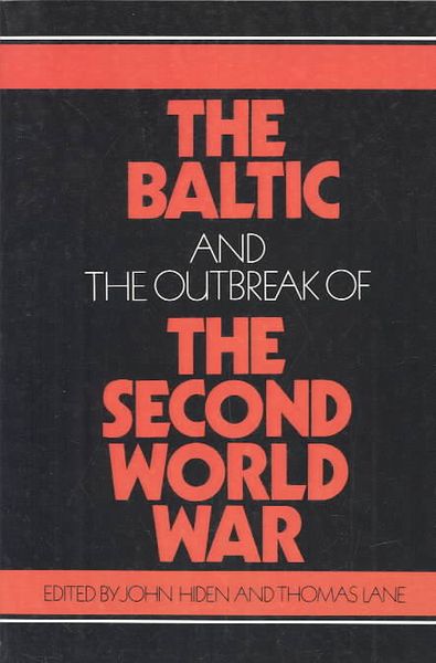 Produktbild: The Baltic and the Outbreak of the Second World War