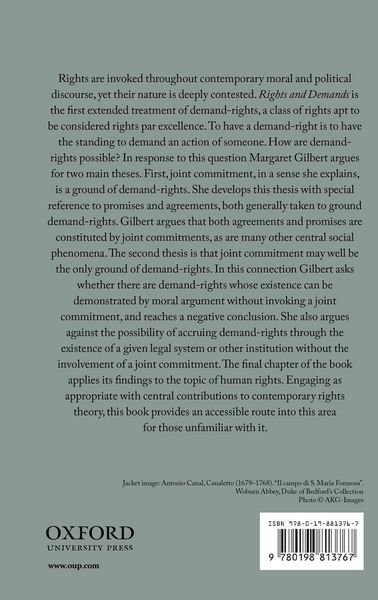 Produktbild: Rights and Demands