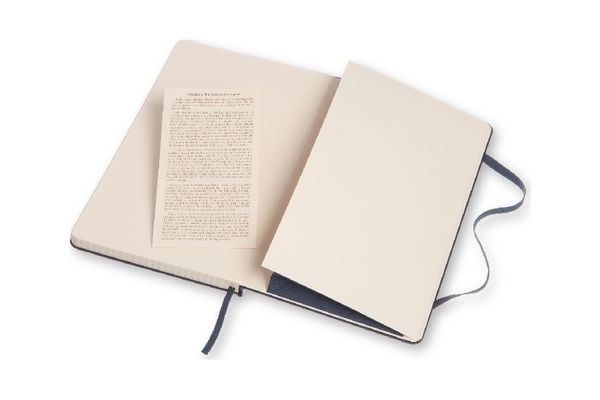 Produktbild: Moleskine Notizbuch, Large/A5, Kariert, Fester Einband, Saphir