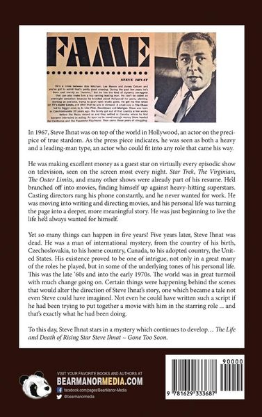 Produktbild: The Life and Death of Rising Star Steve Ihnat - Gone Too Soon (hardback)