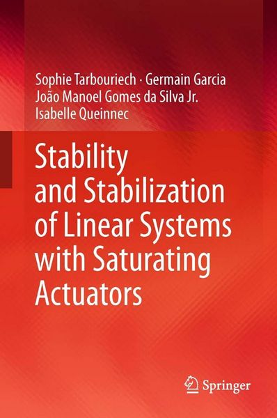 Produktbild: Stability and Stabilization of Linear Systems with Saturating Actuators