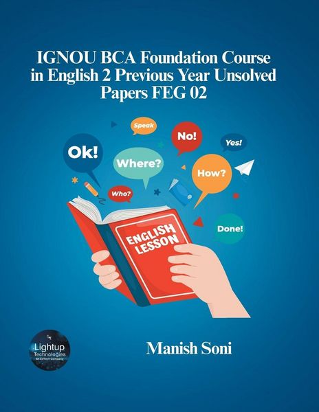 Produktbild: IGNOU BCA Foundation Course in English 2 Previous Year Unsolved Papers FEG 02
