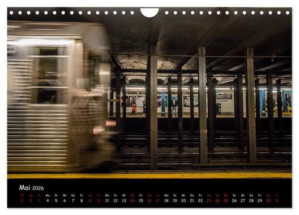 Produktbild: New York City - Impressionen (Wandkalender 2026 DIN A4 quer), CALVENDO Monatskalender