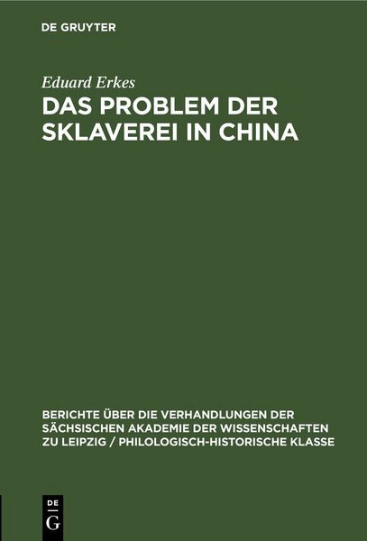 Produktbild: Das Problem der Sklaverei in China