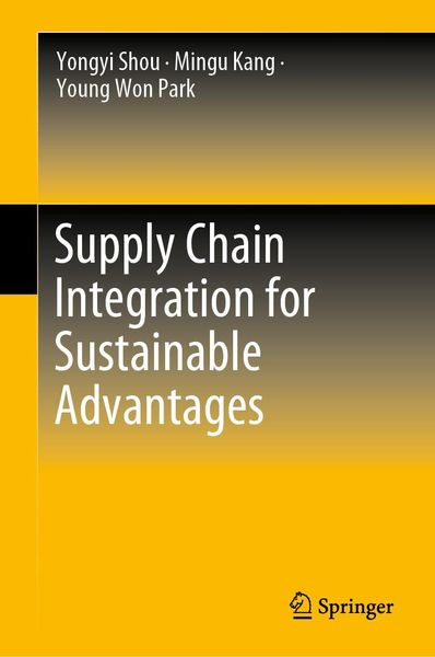 Produktbild: Supply Chain Integration for Sustainable Advantages