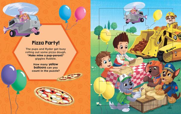 Produktbild: Paw Patrol Jigsaw Bk Hb