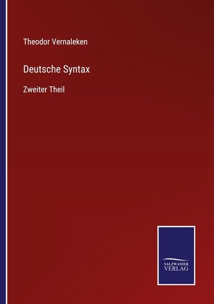 Produktbild: Deutsche Syntax
