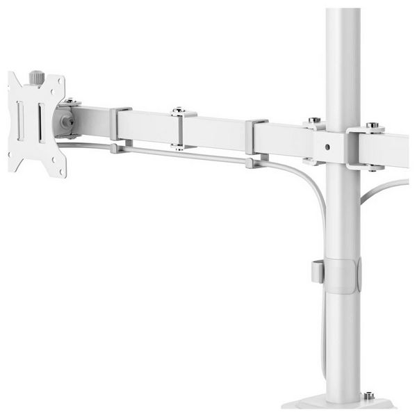 Produktbild: Hama Monitor-Tischhalterung 2 Display(s) 88,9 cm (35") Wei&szlig; H&ouml;henverstellbar, Schwenkbar, Rotierbar, Neigbar