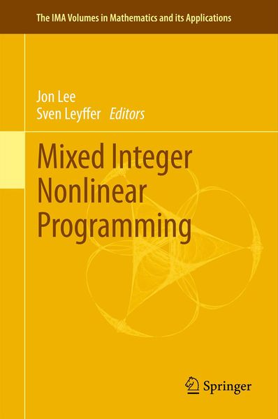 Produktbild: Mixed Integer Nonlinear Programming