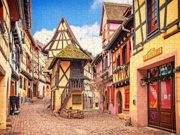 Produktbild: CALVENDO Puzzle Der Taubenschlag | 2000 Teile Lege-Gr&ouml;&szlig;e 90x67cm Foto-Puzzle f&uuml;r gl&uuml;ckliche Stunden