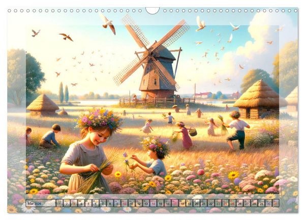 Produktbild: Heile Welt - Momente des Friedens und der Harmonie (Wandkalender 2026 DIN A3 quer), CALVENDO Monatskalender