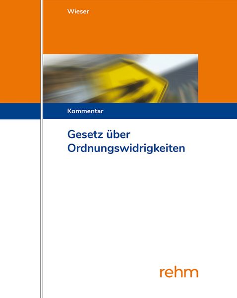 Produktbild: Gesetz &uuml;ber Ordnungswidrigkeiten - OWiG