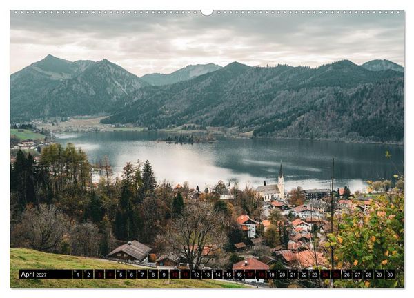 Produktbild: Bayrische Seen und W&auml;lder (Wandkalender 2027 DIN A2 quer), CALVENDO Monatskalender