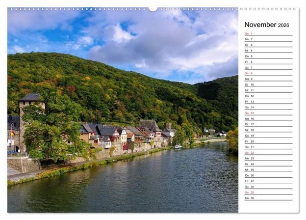 Produktbild: Die Lahn - Zauberhafte Orte rund um Limburg (hochwertiger Premium Wandkalender 2026 DIN A2 quer), Kunstdruck in Hochglanz
