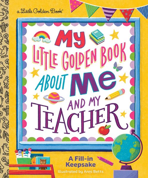 Produktbild: My Little Golden Book about Me and My Teacher