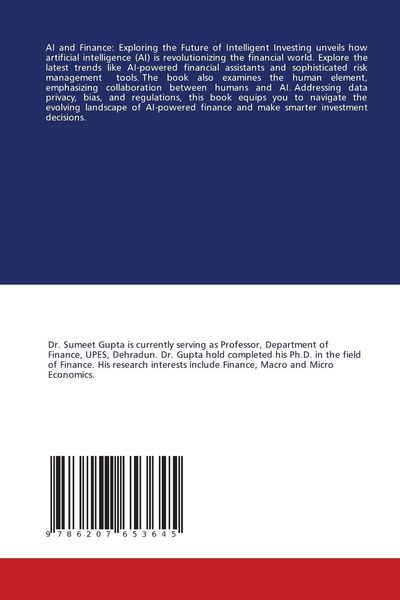 Produktbild: AI and Finance: Exploring the Future of Intelligent Investing