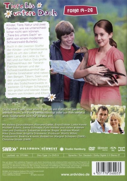 Produktbild: Tiere bis unters Dach - Staffel 2 [2 DVDs]