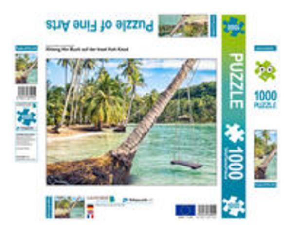 CALVENDO Puzzle Khlong Hin Buch auf der Insel Koh Kood | 1000 Teile Lege-Größe 64 × 48 cm Foto-Puzzle für glückliche Stunden
