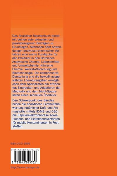 Produktbild: Analytiker-Taschenbuch