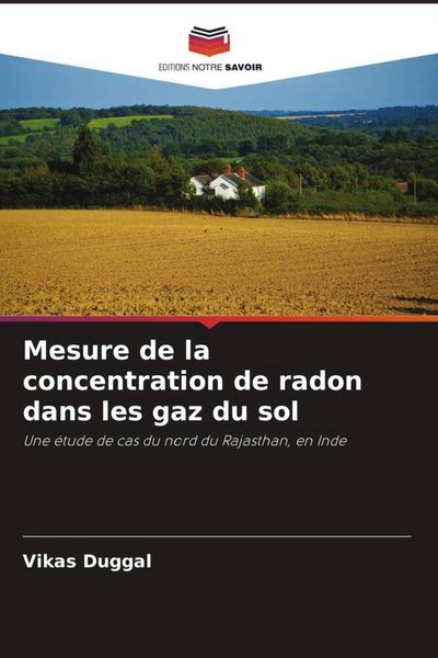 Produktbild: Mesure de la concentration de radon dans les gaz du sol