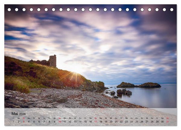 Produktbild: Scotland (Tischkalender 2026 DIN A5 quer), CALVENDO Monatskalender